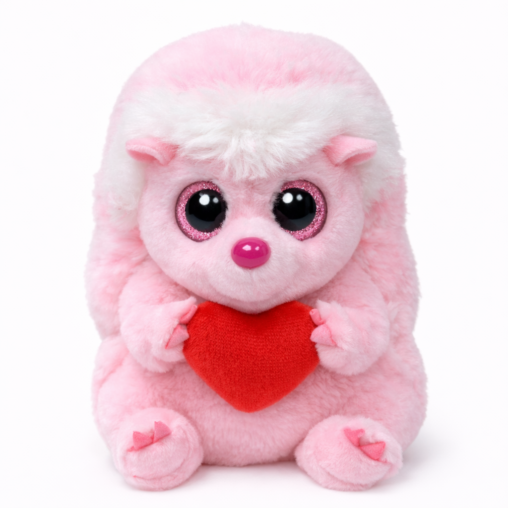 TY 6 Inch Valentine Cheesecake Plush Toy