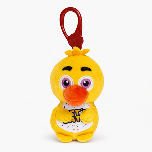 Five Nights at Freddy’s Chica Clips Plush – Mini Character Plush Keychain