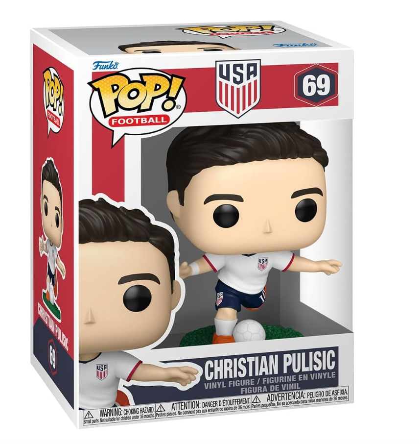 Funko Pop Football Christian Pulisic USA Soccer Vinyl Figure